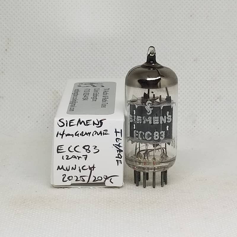 真空管　ECC83 / 12AX7 SIEMENS 2本 ECC83/12AX7 SIEMENS 2本1組
