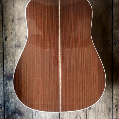 2011  Martin D28 P Acoustic Natural finish comes with a hard shell case image 5