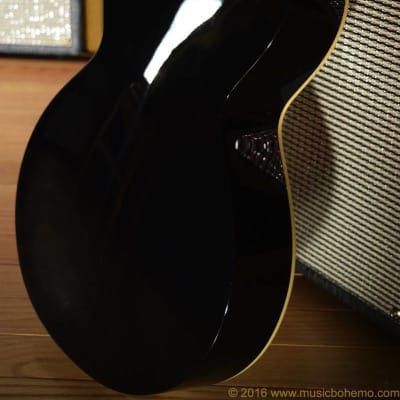 Peerless Retromatic 131 Hollowbody Guitar & HSC Black image 6