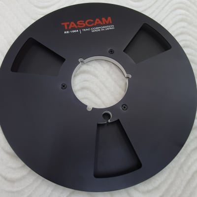 Tascam RE-104 Black 10.5 NEW Anodized Aluminum Metal Take up Reel fr Reel -to-Reel Tape Recorder 1/4