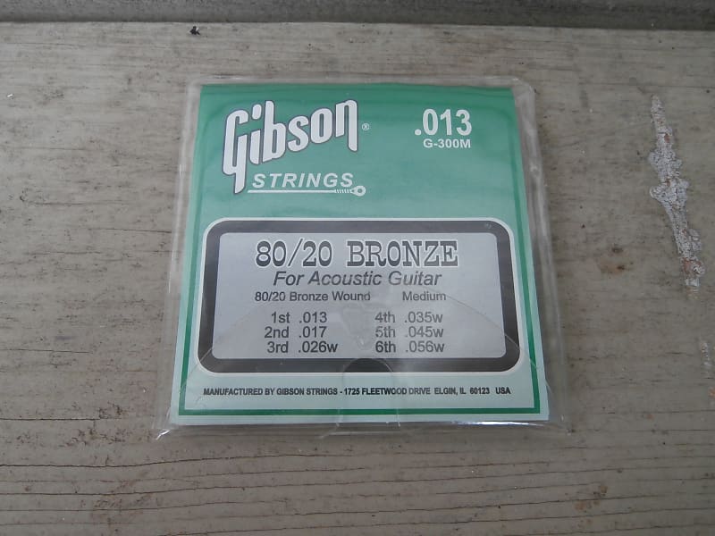 Vintage 1980's Gibson Acoustic Guitar String Packet! Case | Reverb
