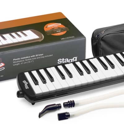 Stagg Melodica with 32 Keys (Black) image 2