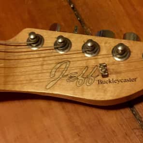 Jeff Buckleycaster Tele Custom Built Warmoth Neck Fender Japan Top Loading Body image 5