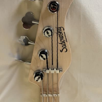 Sadowsky Metroline Vintage Jazz Bass 2023 - Black with Nitro image 5