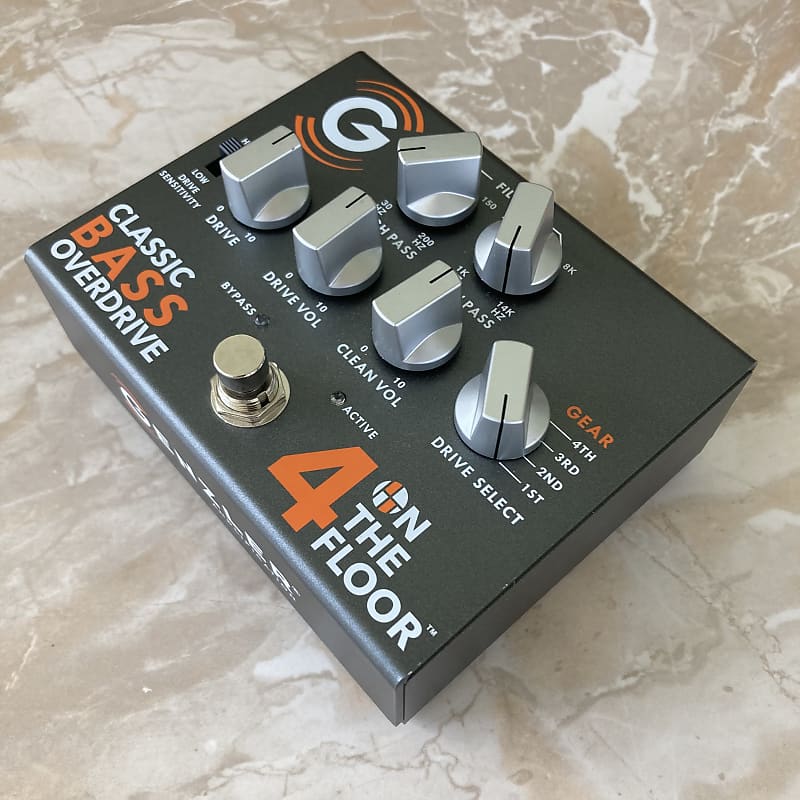 Genzler 4 On The Floor bass overdrive/distortion pedal (four) Reverb