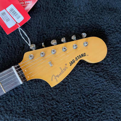 Fender 2021 Kurt Cobain Jag-Stang RW Fiesta Red 7lbs, 13.3oz S# MX21523095 image 6