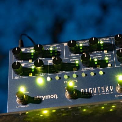 Strymon NightSky Time-warped Reverberator Pedal -NEW image 3