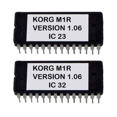 Korg M1R OS Final OS Firmware revision v1.06 Eprom M1R Rom image 1