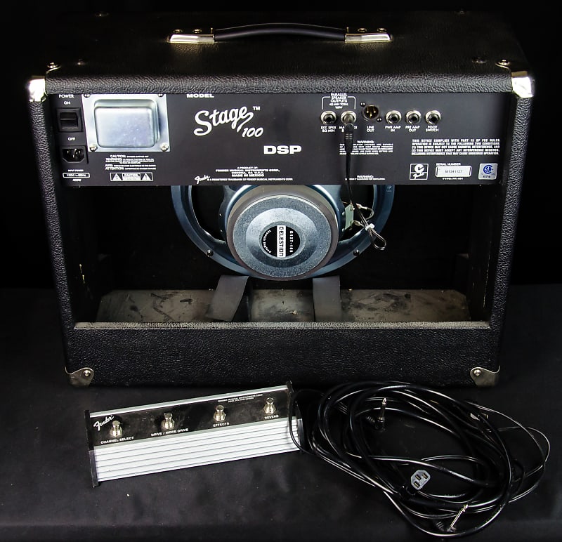 Fender Stage 100 DSP 2Channel 100Watt 1x12" Solid State Reverb