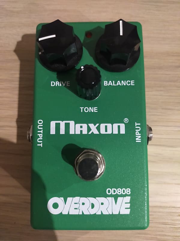 Maxon OD-808 Overdrive 2010s - Green | Reverb