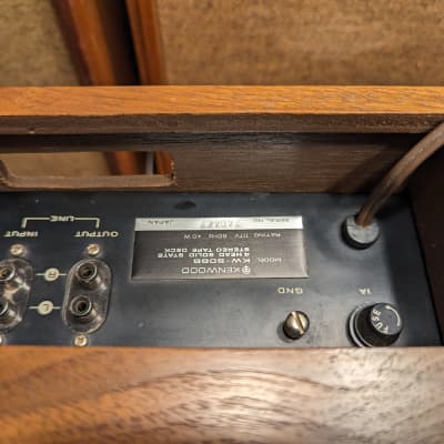 Kenwood KW-5066 Stereo 4 head reel to reel Tape Deck Vintage Serviced image 10