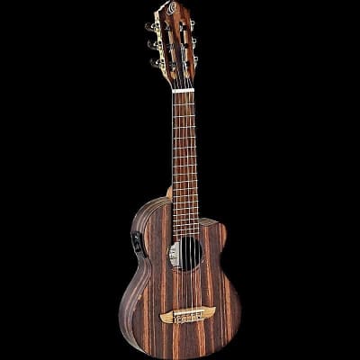 Ortega Guitars RGL5EB-CE Timber Series Ebony Top Guitarlele image 1