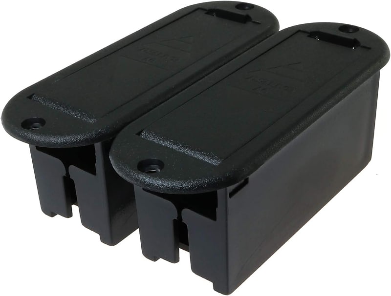 9V Battery Box 2PCS Black Musical Accessories 9V Battery Case Reverb
