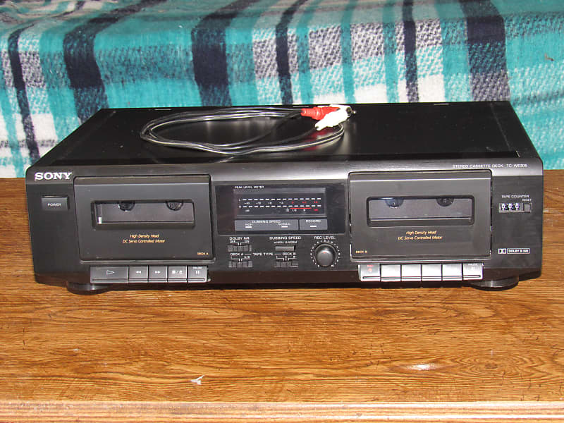 Vintage Sony TC-WE305 Dual Side Cassette Deck image 1
