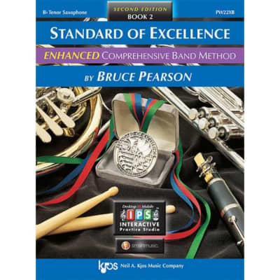 KJOS Standard of Excellence ENHANCED Book 2 - B♭ Tenor Saxophone, PW22XB