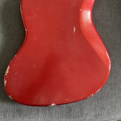 MJT Mark Jenny VTJG Red Metallic Jaguar Body | Reverb