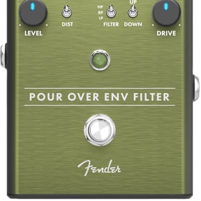 Fender Pour Over Envelope Filter Analog Guitar Effects Stomp Box Pedal image 1