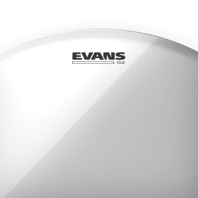 Evans G2 Clear Tom Drum Head, 12 Inch image 2
