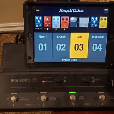 Reverb.com listing, price, conditions, and images for ik-multimedia-irig-stomp-i-o