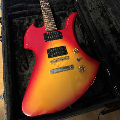 FERNANDES BURNY MG-85X Cherry Sunburst (11/27) | Reverb Portugal