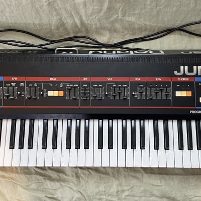 Roland Juno-60 w/ Tubbutec MIDI upgrade, dust cover, semi-rigid bag, etc. image 1