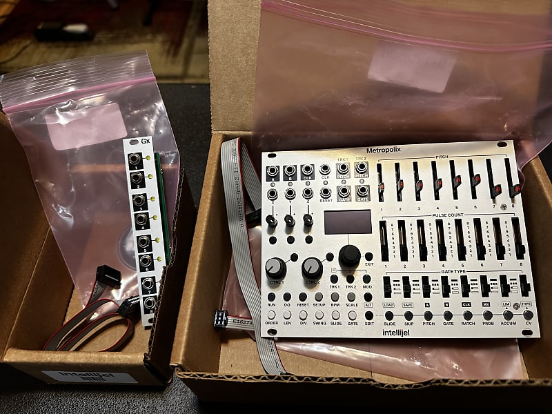 Intellijel Metropolix 2023 Silver w/ GX Expander (1) Reverb