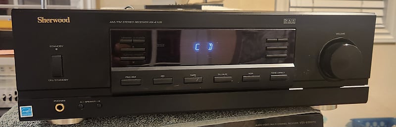 Sherwood  Sherwood RX-4105 100 Watts per Channel x2, AM/FM Tuner, Home Theater (Stereo) 90s  			