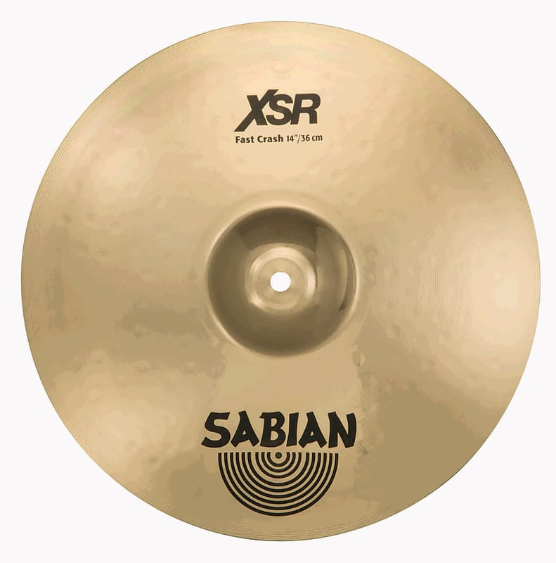 Sabian XSR Fast Crash Cymbal 14" Brilliant image 1