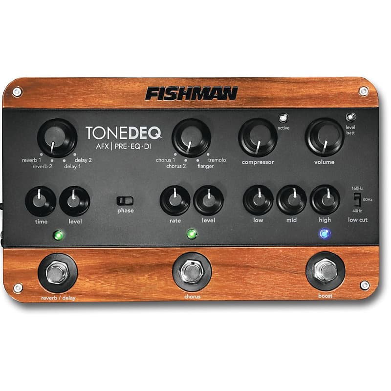 Fishman Tone DEQ AFX Effect for Acoustic Guitar Reverb
