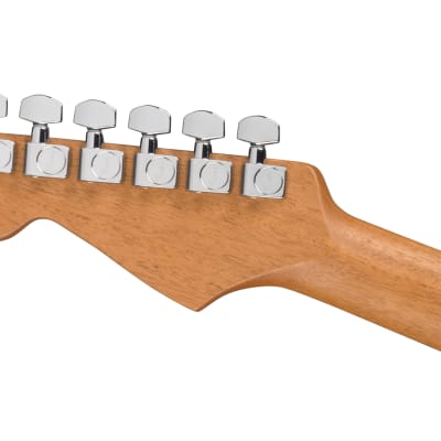 Fender American Acoustasonic Stratocaster Acoustic Guitar - Dakota Red image 6
