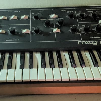 Moog Prodigy 32-Key Monophonic Analog Synthesizer 1979 - 1984 - Black