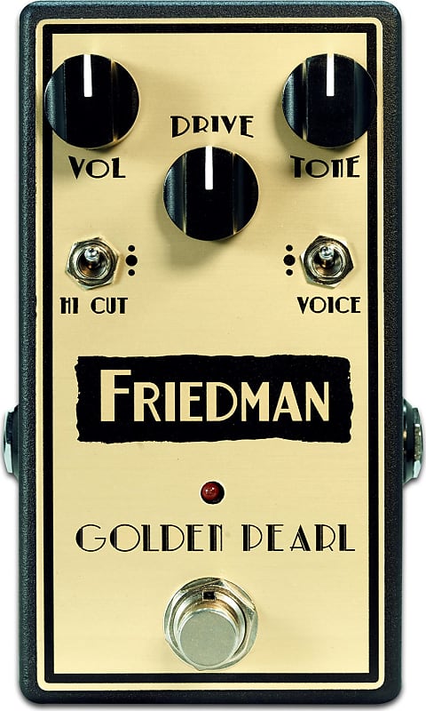 Friedman Golden Pearl Overdrive Pedal image 1