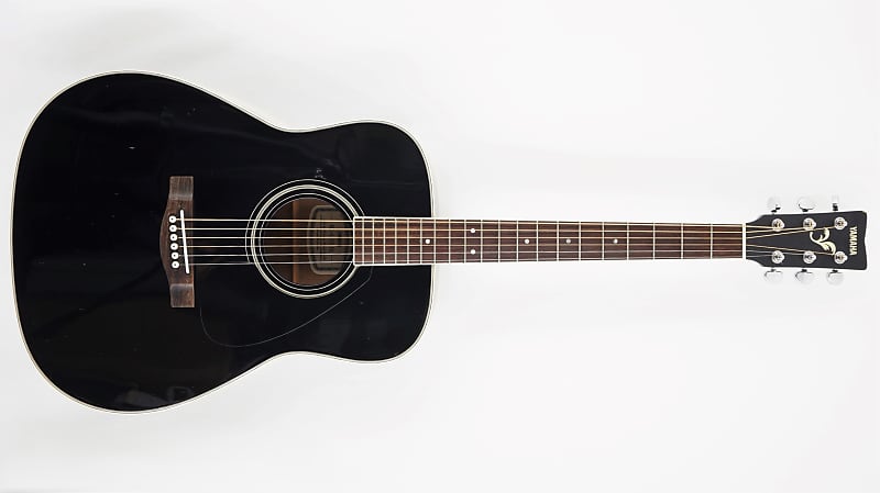 YAMAHA 単板 漆黒モデル FG-423S BL ﾊｰﾄﾞｹｰｽ付 - 弦楽器、ギター