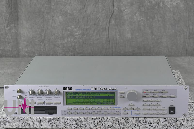 Korg Triton Rack Rackmount 60-Voice Polyphonic Workstation