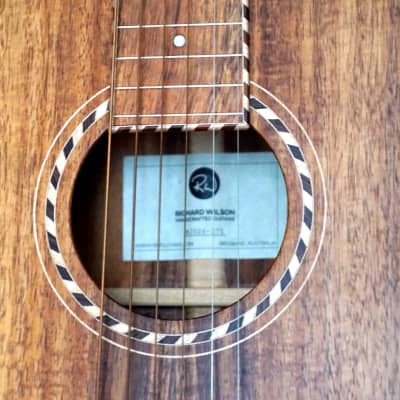 Richard Wilson Guitars Weissenborn style 4 2020 - Flamed Koa AAA image 6