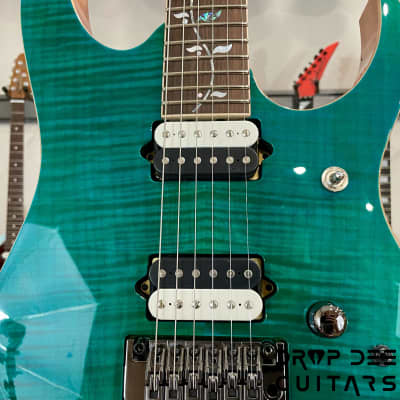 Ibanez J Custom RG8520 Electric Guitar w/ Case (9701)-Green Emerald image 6