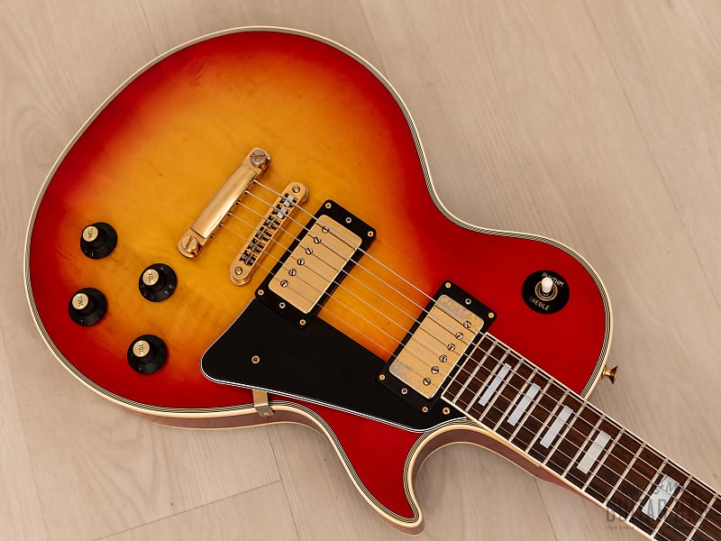 1978 Greco EG600C Custom Vintage Guitar Cherry Sunburst w