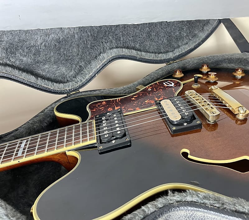 Epiphone Sheraton with Gibson '57 Classics 1990s | Reverb