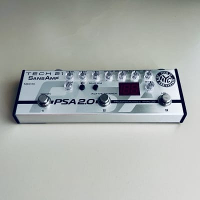 【TECH 21】SANSAMP PSA-2.0 Tech 21 SansAmp PSA2.0 – Motor City Guitar
