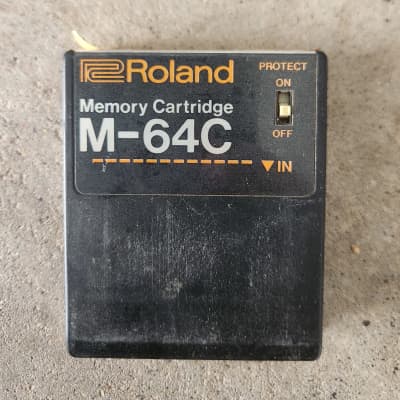 Roland M-64C Memory Cartridge for TR-707, TR-727, TR-909, JX-3P, JX-8P, JX-10