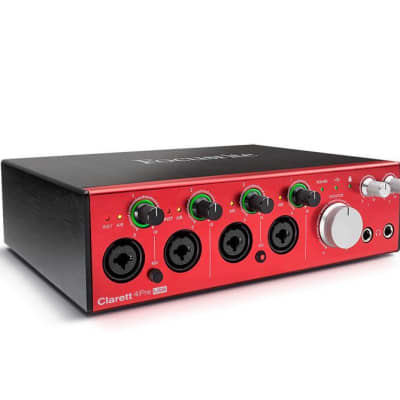 Focusrite Clarett 4Pre USB - Brand New image 1