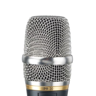 Heil Sound PR 20 Dynamic Cardioid Handheld Microphone (Black) image 2