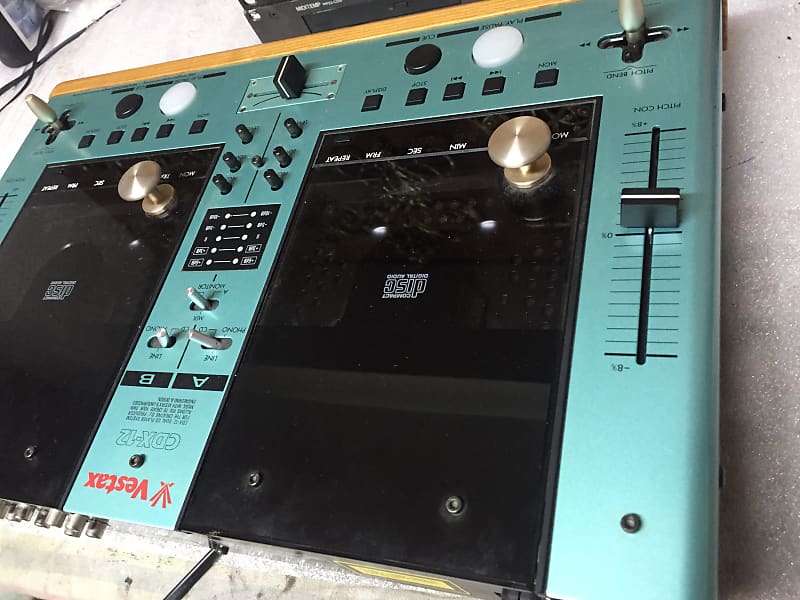 Vestax CDX-12 ベスタクス CDX-12 デュアルCDプレーヤー DJミキサー｜SOUNDMART