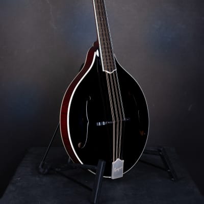 Bourgeois M5-O-BT Black Top Aged F-style Octave mandolin Brand New image 3