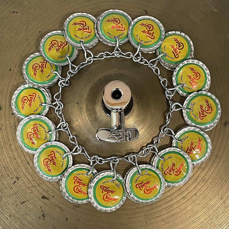 Upcycled Percussion Bottle Cap Ching Ring Hi Hat Reverb España