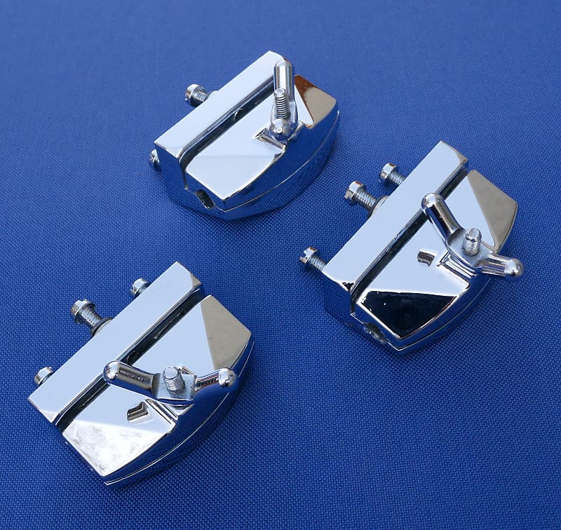 Pack Of 3 Sonor Phonic Lite Hilite Signature Floor Tom Brackets MINT image 1