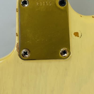 Fender Custom Shop Cunetto Relic Stratocaster, '57 RI Mary Kaye, Lowest Serial Number Available! 1995 - Blonde image 9