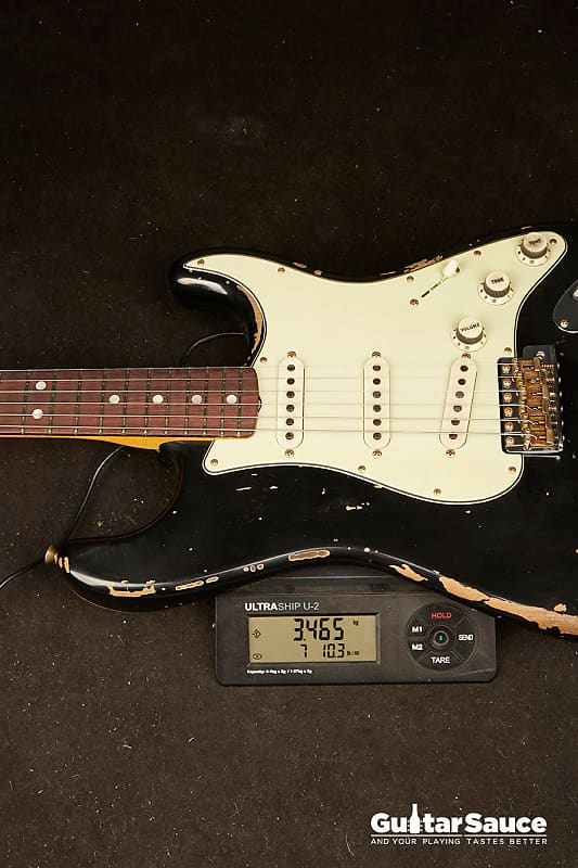 Fender Custom Shop Michael Landau 1968 Stratocaster Signature Black Relic  NEW 2023 (cod.1342NG)