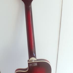 Vintage  RARE Melodija Menges hollow body Jazz guitar archtop 1960 s imagen 7