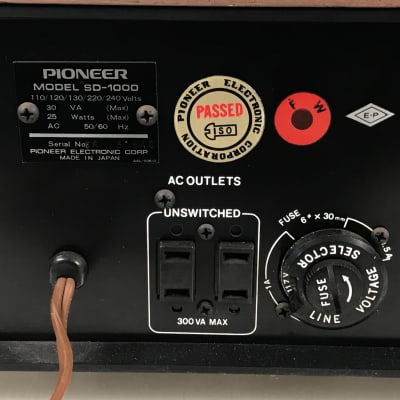 Pioneer SD-1000 Stereo Display | Reverb